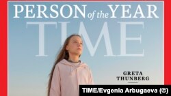 Greta Thunberg na naslovnici Time Magazina