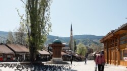 Baščaršija, Sarajevo, 23 april 2020.