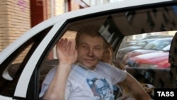 Николай Кавказский после освобождения из-под стражи в августе 2013 года