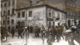 تصویری قدیمی از محله یهودی‌نشین لویو در ۱۹۱۸ میلادی
