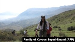 Iranian-Canadian environmentalist Kavous Seyed-Emami at an unidentified location in Iran, undated.