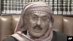 Претседателот на Јемен, Али Абдула Салех.