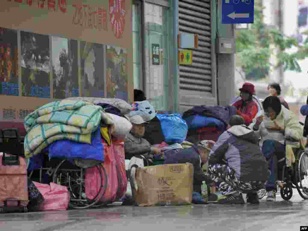 Тайвань: бяздомныя на вуліцах Тайбэю