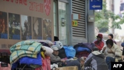 Beskućnici okupljeni na Tajpeu, arhivska fotografija