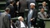 Iran -- tehran - javad zarf in parliament