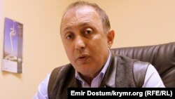 Қырым татарлары тілінде жаңадан ашылған "Миллет" телеарнасының бас директоры Сейран Мамбетов.