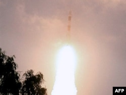 Успешный запуск лунного спутника "Чандраян-1". 22 октября 2008 года