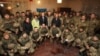 Порошенко и сенаторы США посетили командный пункт в Донбассе
