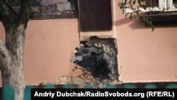 Будинок, пошкоджений в результаті вибухів на військових складах. Калинівка, Вінницька область, 27 вересня 2017 року