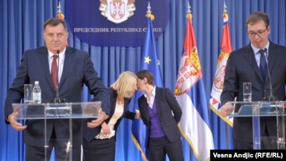 Mnoštvo upitnika oko Deklaracije: Milorad Dodik i Aleksandar Vučić