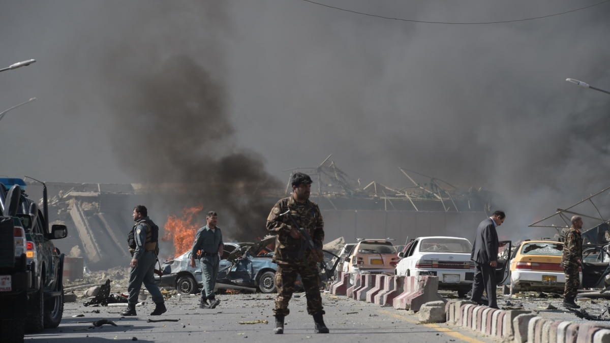 At Least Nine Dead, More Than 90 Wounded In Huge Kabul Blast