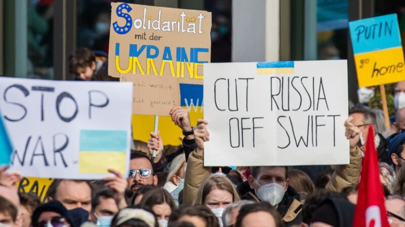 Протести низ светот за поддршка на Украина