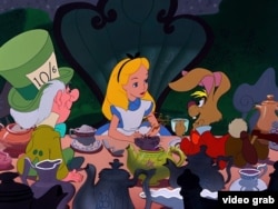 "Безумное чаепитие" в диснеевском мультфильме 1951 года
