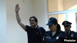 Андриас Гукасян в зале суда, 7 мая 2018 г.