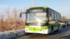 Пассажирский автобус в Семее. 24 января 2020 года.