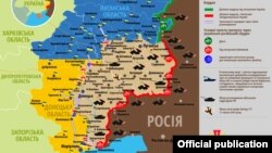 Ситуація в зоні бойових дій на Донбасі, 6 вересня 2019 року. Інфографіка Міністерства оборони України