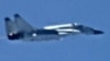 A photo released by AFRICOM reportedly shows a Russian MiG-29 Fulcrum jet flying over Libya.