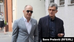 Svetozar Marović sa advokatom prilikom jednog od dolazaka na suđenje
