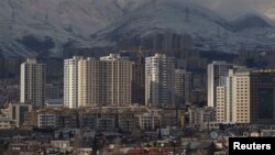 Pamje nga kryeqyteti Teheran në Iran