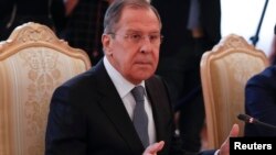 Министр иностранных дел России Сергей Лавров.
