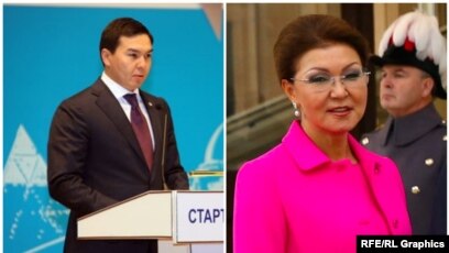 Нурали Алиев и Дарига Назарбаева.