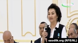 Halima Xudoyberdieva prezident Mirziyoev bilan uchrashuv chog‘ida