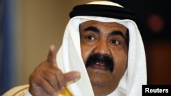 Qətər əmiri Sheikh Hamad bin Khalifa al-Thani 