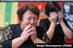 Mame ale copiilor uciși la Beslan, la comemorarea a 13 ani de la atac