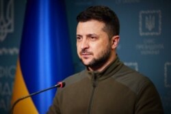 Presidenti ukrainas, Volodymyr Zelensky.