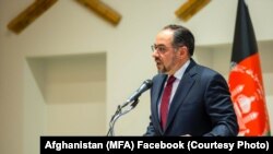 FILE: Afghan Foreign Minister Salahuddin Rabbani