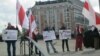 Belarus - Picket in Brussels