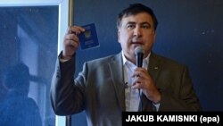Keçmiş Gürcüstan prezidenti Mixeil Saakaşvili Ukrayna vətəndaşlığını Odessa qubernatoru ola bilmək üçün qəbul etmişdi 