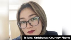 Толкынай Ордабаева, инфекционист Меркенской районной больницы, заразившаяся коронавирусной инфекцией.