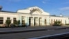 Здание железнодорожного вокзала в Мелитополе, 2020-й год  