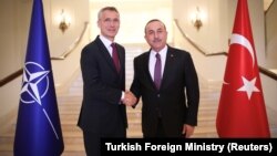 Թուրքիայի ԱԳ նախարար Մևլութ Չավուշօղլուի և ՆԱՏՕ-ի գլխավոր քարտուղար Յենս Ստելտենբերգի հանդիպումը, Անկարա, 6-ը մայիսի, 2019թ․