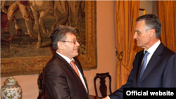 Mihai Ghimpu primit de Aníbal Cavaco Silva, președintele Portugaliei