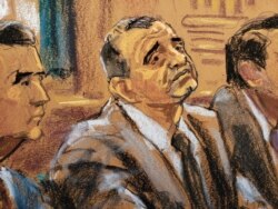 A court sketch of Lev Parnas at an arraignment hearing in New York last month.