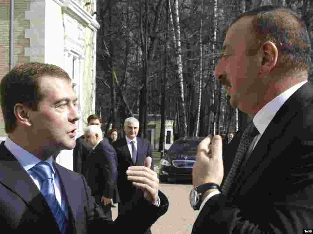 Президент России встретился президентом Азербайджана