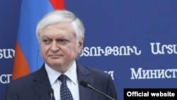 Министр иностранных дел Армении Эдвард Налбандян (архив)