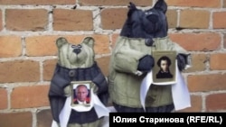 Ватные медведи художника Василия Слонова
