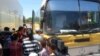Оңтүстік Қазақстан облысы Сарыағаш ауданынан Солтүстік Қазақстанға көшіп бара жатқандар. 2 шілде 2016 жыл.
