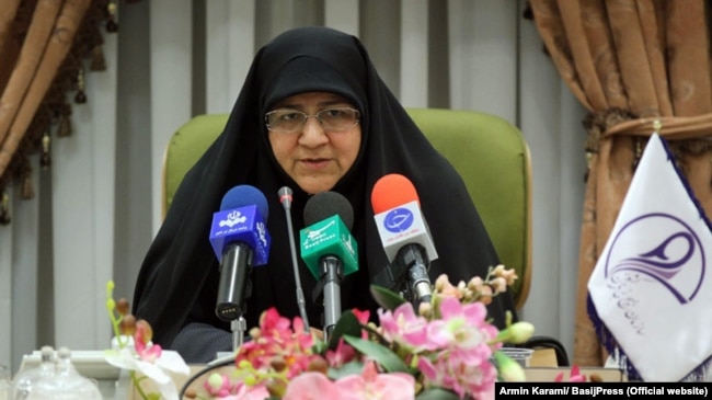 Minou Aslani, leader of the women’s branch of the Basij domestic security force, blamed the rumor on foreign "enemies" of Iran.
