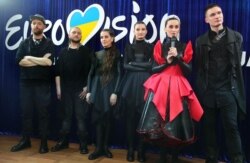 Гурт Go-A із піснею «Соловей» представить Україну на конкурсі «Євробачення-2020». Київ, 22 лютого 2020 року