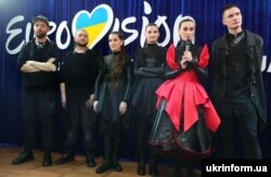 Гурт Go-A із піснею «Соловей» представить Україну на конкурсі «Євробачення-2020». Київ, 22 лютого 2020 року