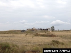 Калачи маңындағы бұрынғы уран кенішінің орыны. Ақмола облысы, 7 қыркүйек 2014 жыл.
