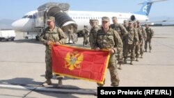 Crnogorska vojska po povratku iz Avganistana