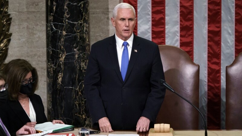 Povijest će Trumpa smatrati odgovornim za napad na Capitol, kaže Pence