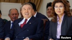 Дариға Назарбоева бо падараш Нурсултон Назарбоев