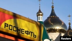 A total of 33 companies or other entities were cited, including subsidiaries of state-owned oil giant Rosneft, headed by Putin ally Igor Sechin.