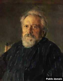 Николай Лесков (1831-1895). Художник Валентин Серов, 1894